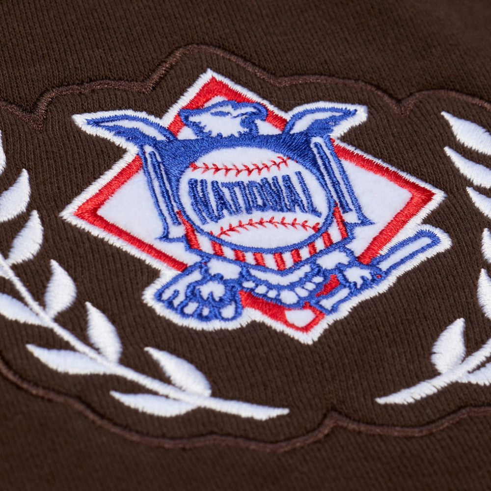 San Diego Padres Mitchell & Ness Women's Pep Rally Sweatshirt On Sale