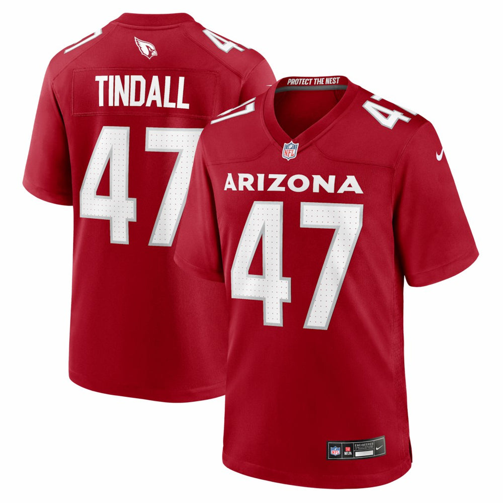 Channing Tindall Arizona Cardinals Team Game Jersey Cardinal - Nike