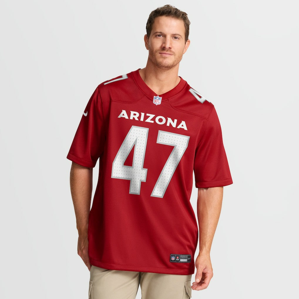 Channing Tindall Arizona Cardinals Team Game Jersey Cardinal - Nike