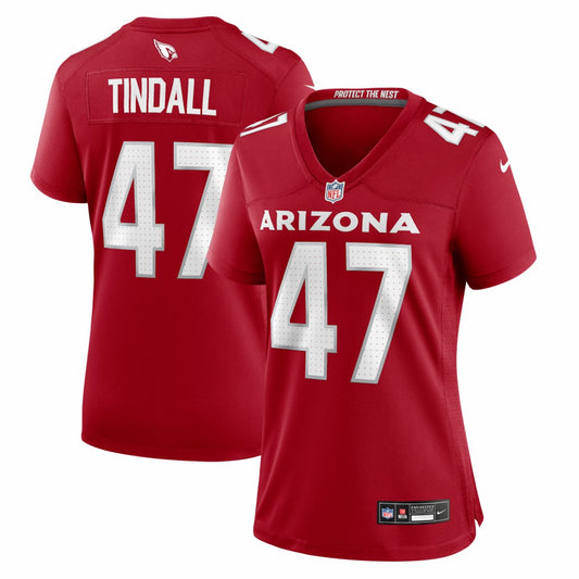 Channing Tindall Arizona Cardinals Women's Team Game Jersey - Cardinal | NFL Jerseys