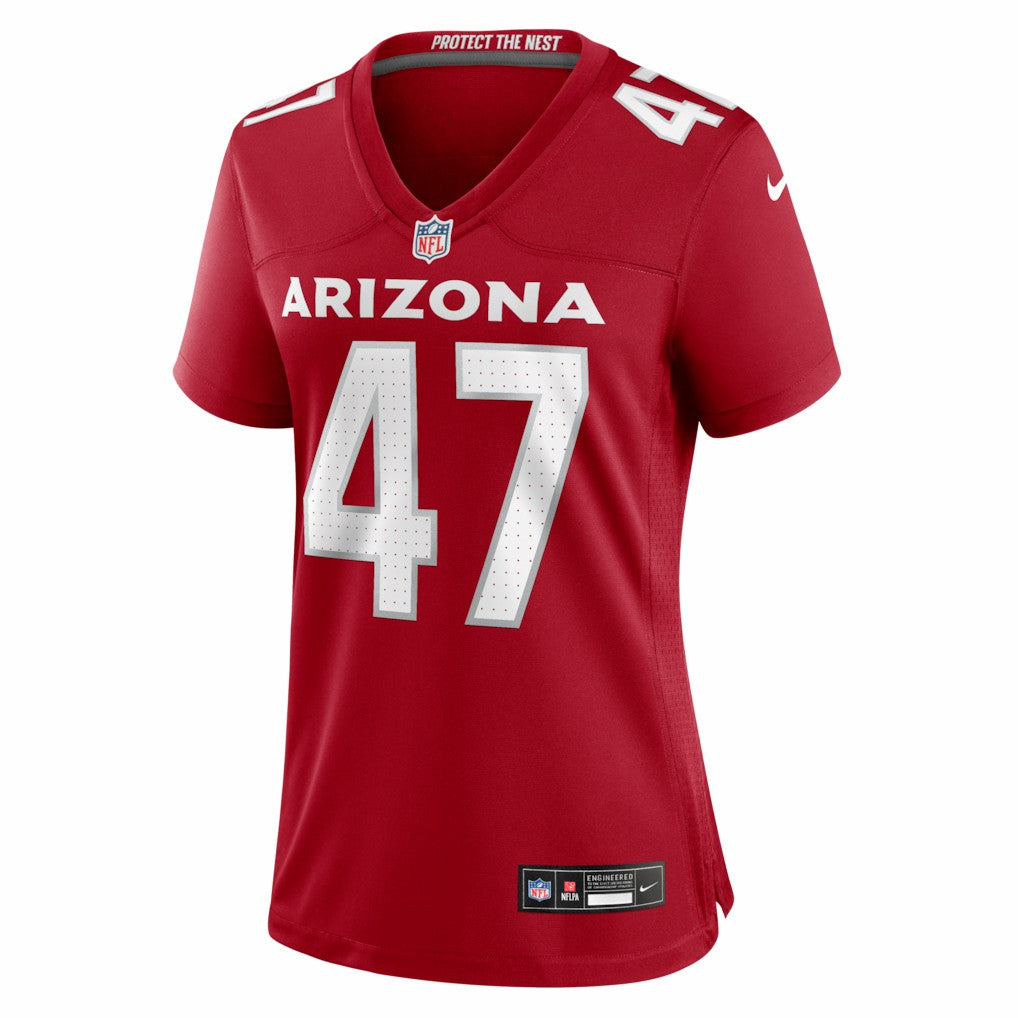 Channing Tindall Arizona Cardinals Women's Team Game Jersey - Cardinal | NFL Jerseys