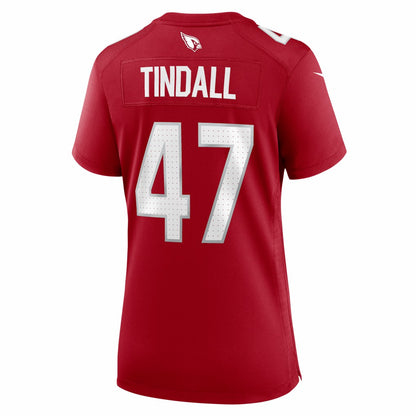 Channing Tindall Arizona Cardinals Women's Team Game Jersey - Cardinal | NFL Jerseys