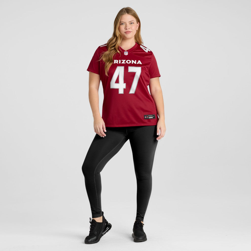 Channing Tindall Arizona Cardinals Women's Team Game Jersey Cardinal - Nike