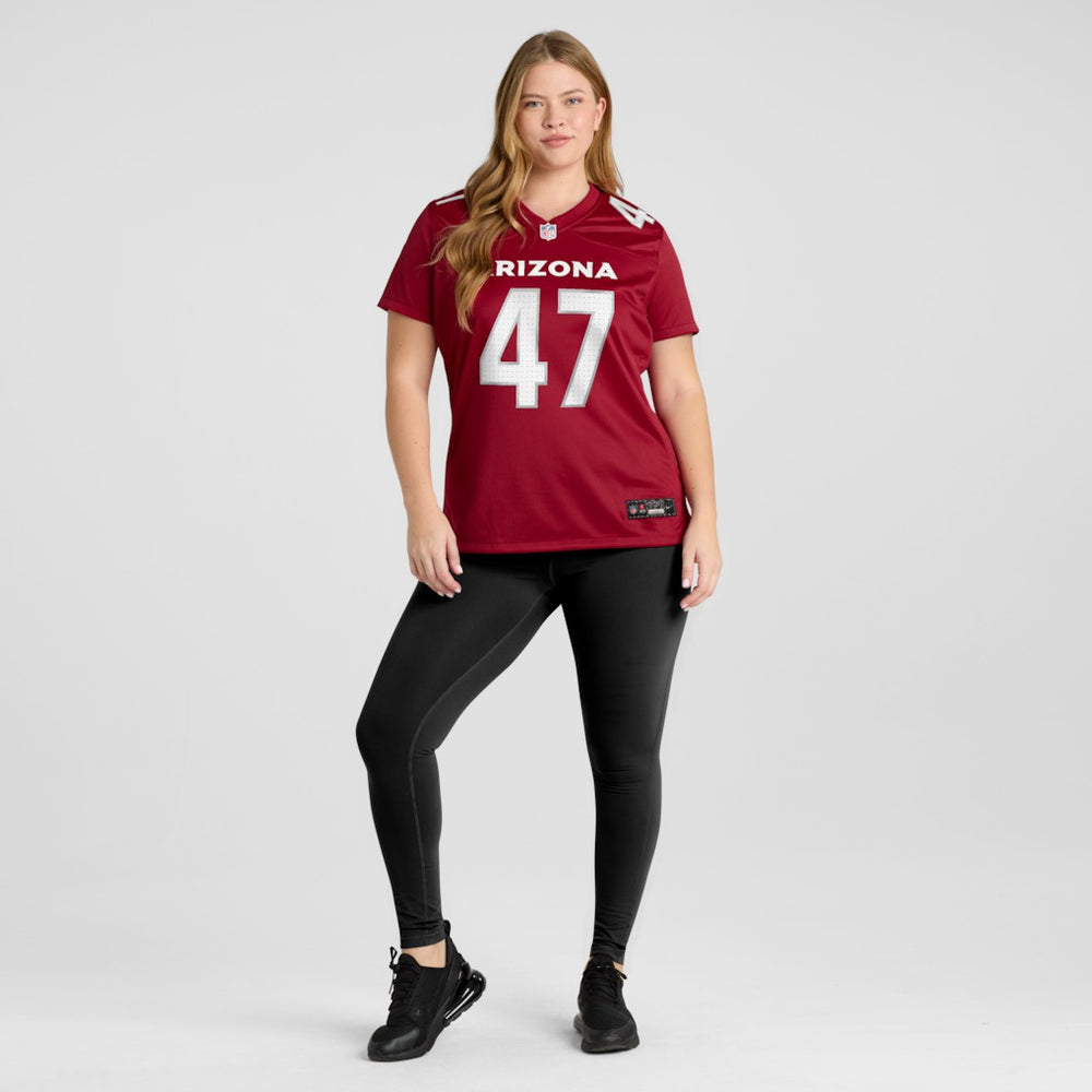 Channing Tindall Arizona Cardinals Women's Team Game Jersey Cardinal - Nike