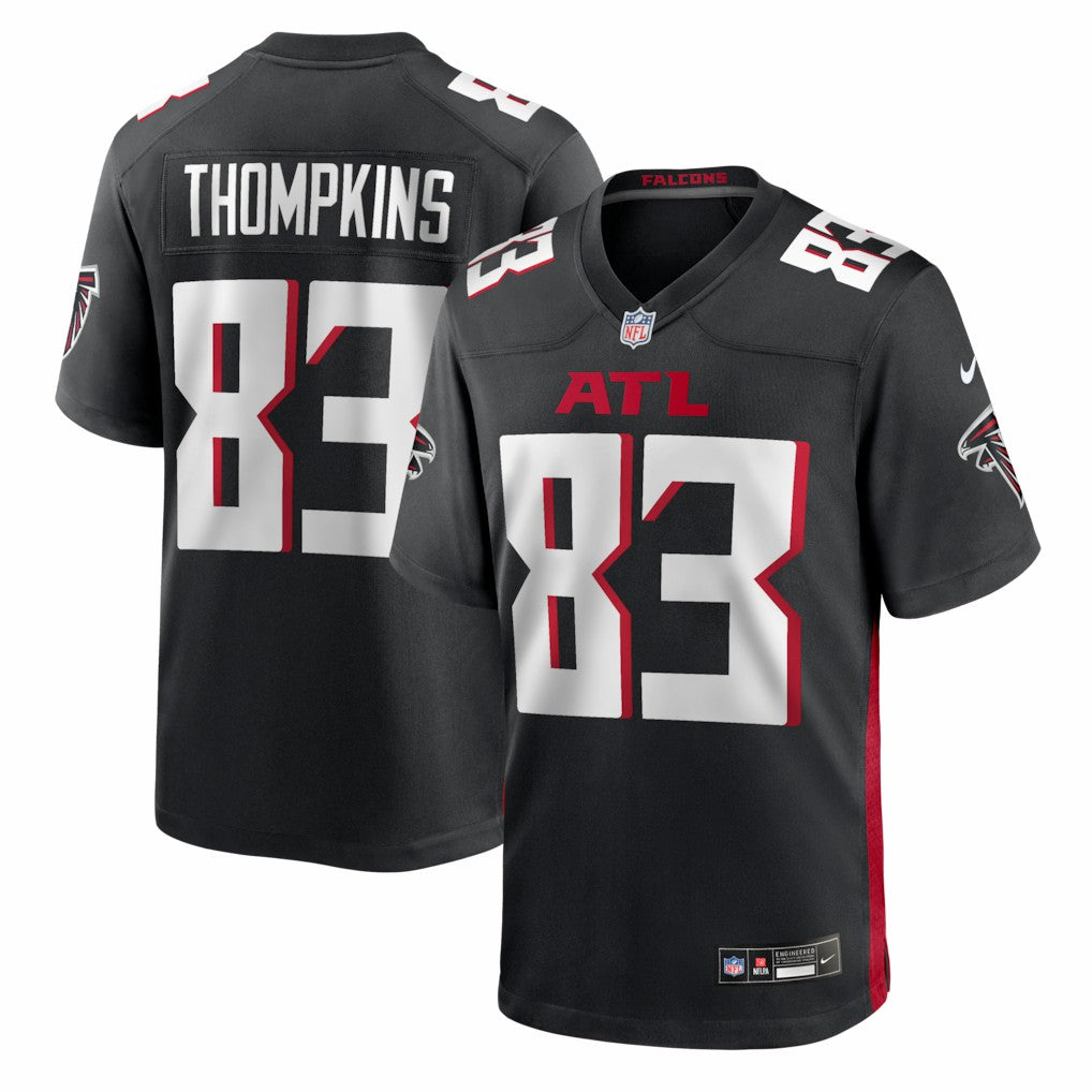 Deven Thompkins Atlanta Falcons Team Game Jersey Black - Nike