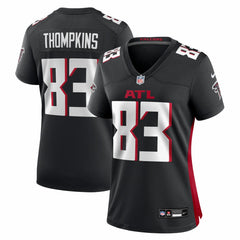 Deven Thompkins Atlanta Falcons Women's Team Game Jersey Black - Nike