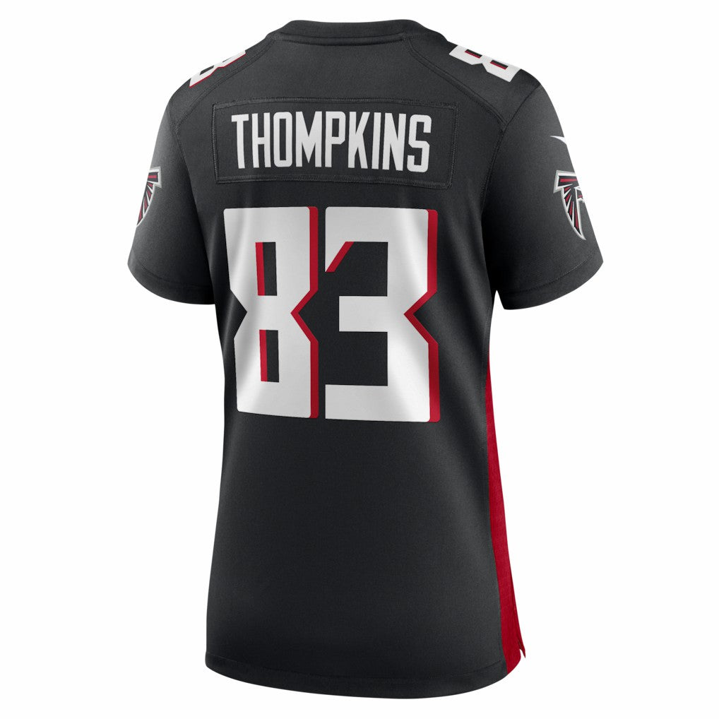Deven Thompkins Atlanta Falcons Women's Team Game Jersey Black - Nike