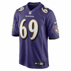 Josh Tupou Baltimore Ravens Team Game Jersey Purple - Nike