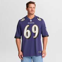 Josh Tupou Baltimore Ravens Team Game Jersey Purple - Nike
