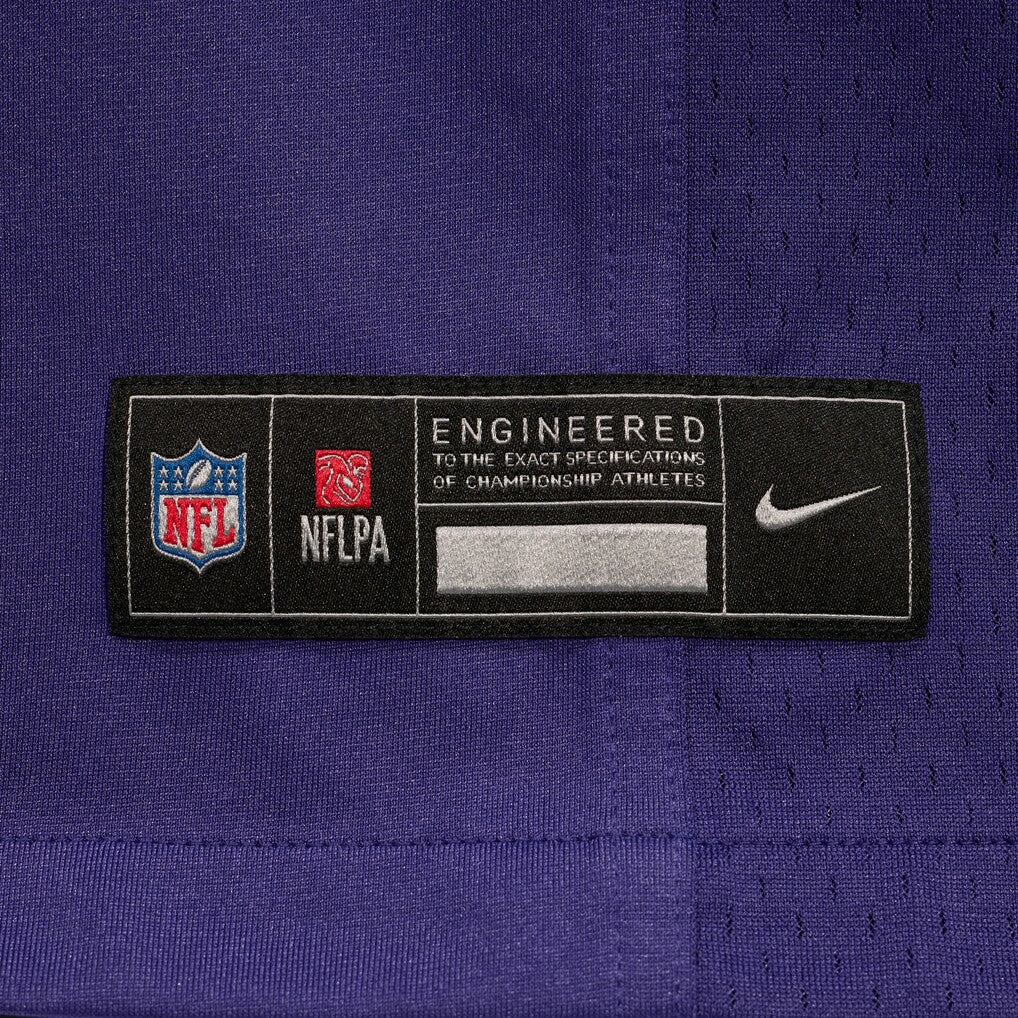 Cornelius Johnson Baltimore Ravens Team Game Jersey Purple - Nike