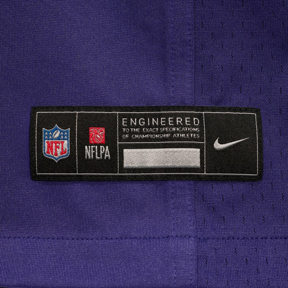 Cornelius Johnson Baltimore Ravens Team Game Jersey Purple - Nike
