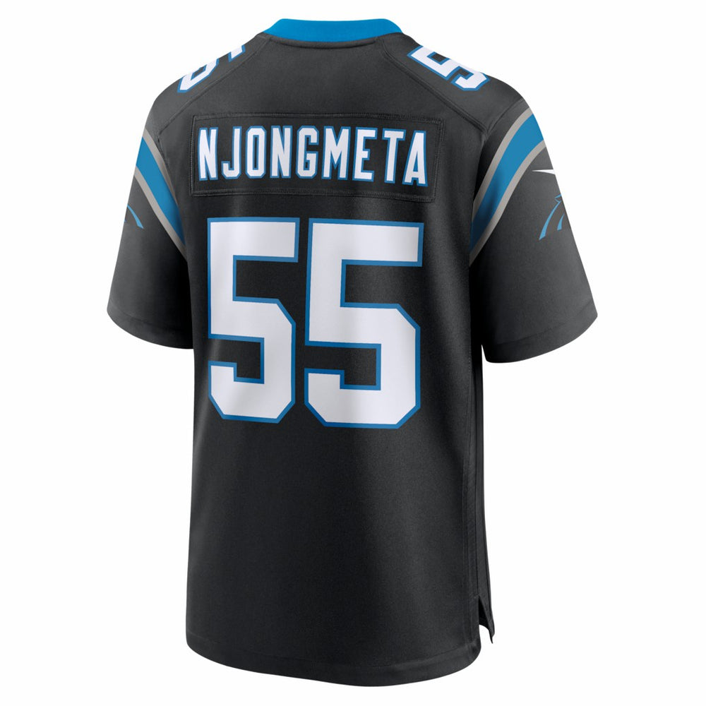 Maema Njongmeta Carolina Panthers Team Game Jersey Black - Nike