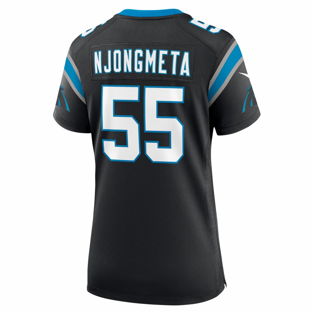 Maema Njongmeta Carolina Panthers Women's Team Game Jersey Black - Nike