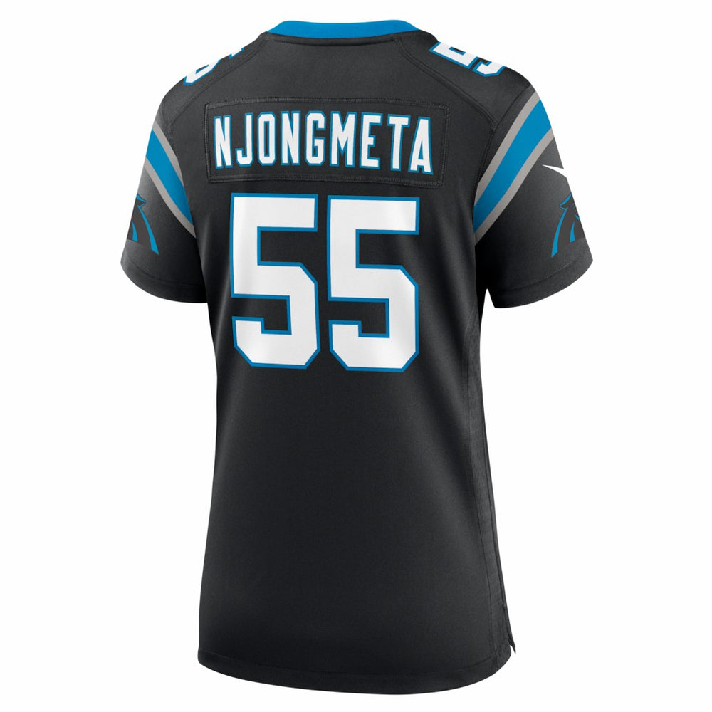 Maema Njongmeta Carolina Panthers Women's Team Game Jersey Black - Nike