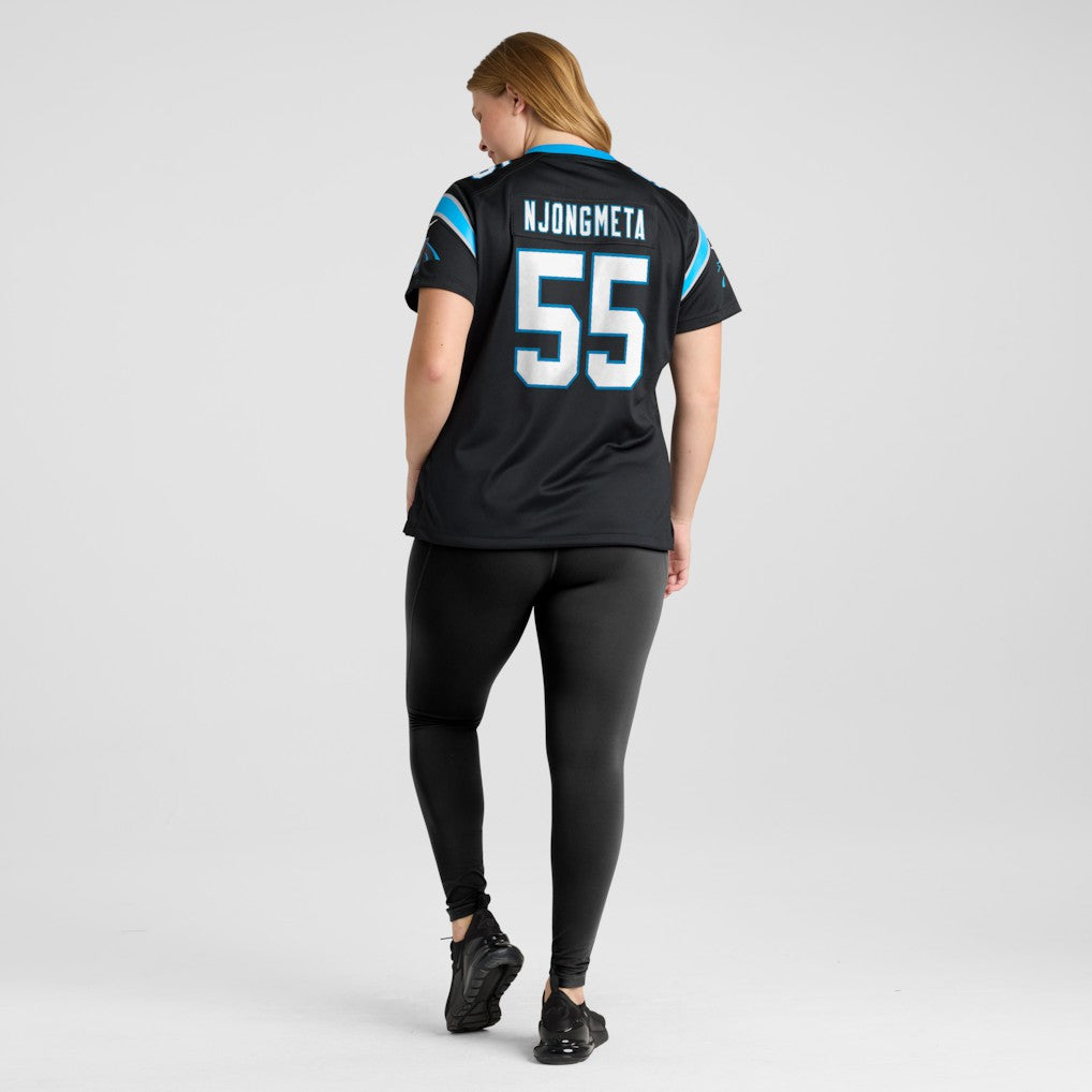 Maema Njongmeta Carolina Panthers Women's Team Game Jersey Black - Nike