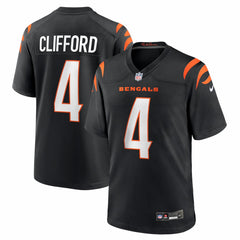 Sean Clifford Cincinnati Bengals Team Game Jersey Black - Nike