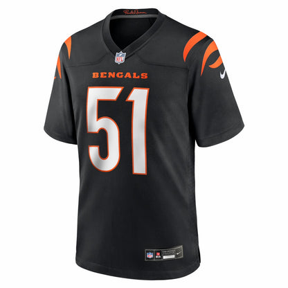 Isaiah Foskey Cincinnati Bengals Team Game Jersey - Black | NFL Jerseys
