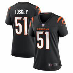 Isaiah Foskey Cincinnati Bengals Women's Team Game Jersey Black - Nike
