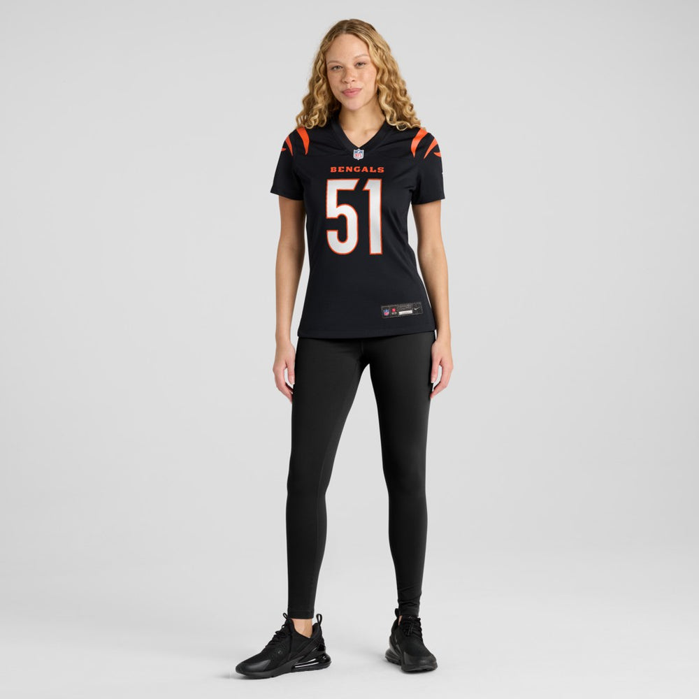 Isaiah Foskey Cincinnati Bengals Women's Team Game Jersey Black - Nike