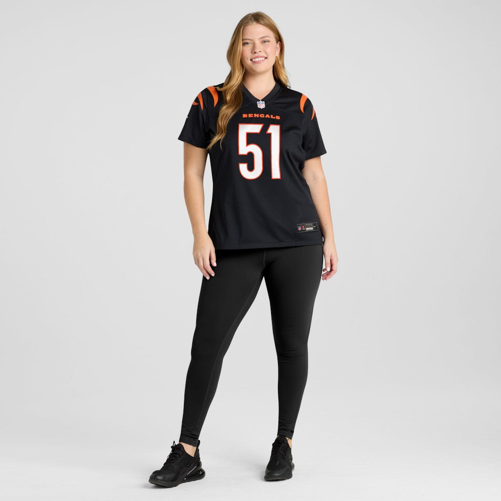 Isaiah Foskey Cincinnati Bengals Women's Team Game Jersey Black - Nike