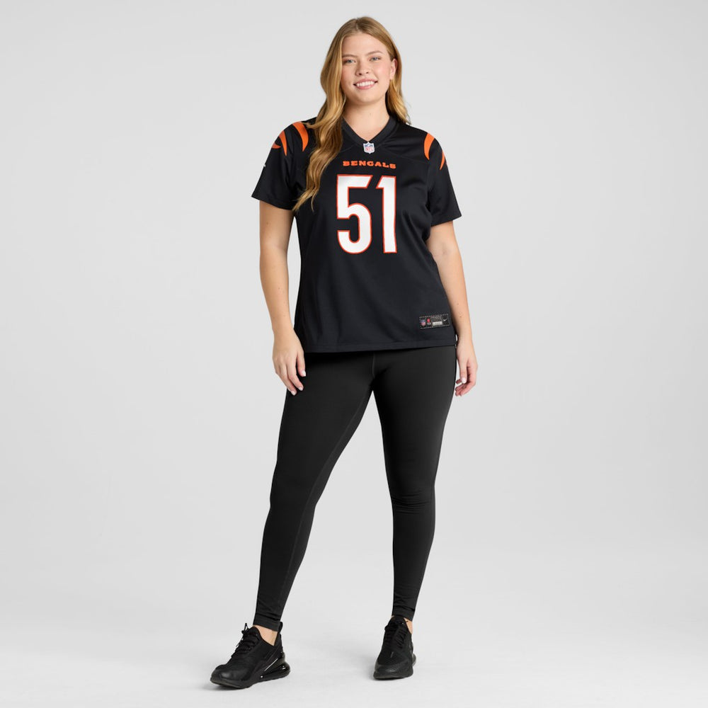 Isaiah Foskey Cincinnati Bengals Women's Team Game Jersey Black - Nike