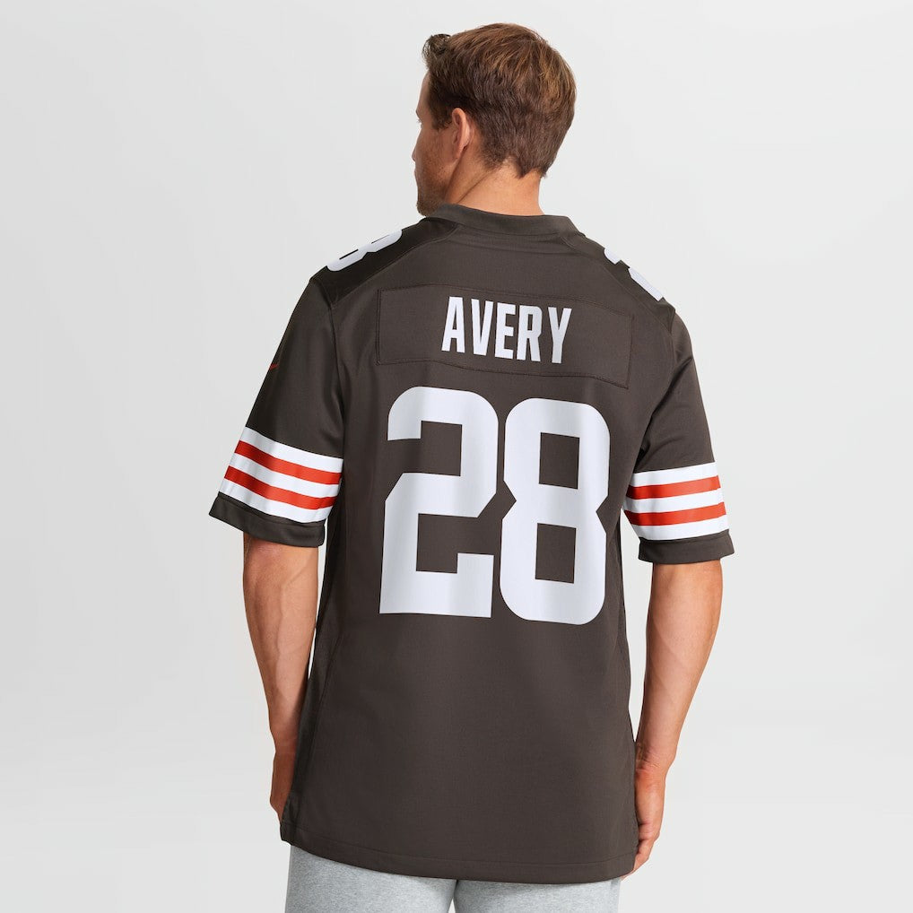 Tre Avery Cleveland Browns Team Game Jersey - Brown | NFL Jerseys