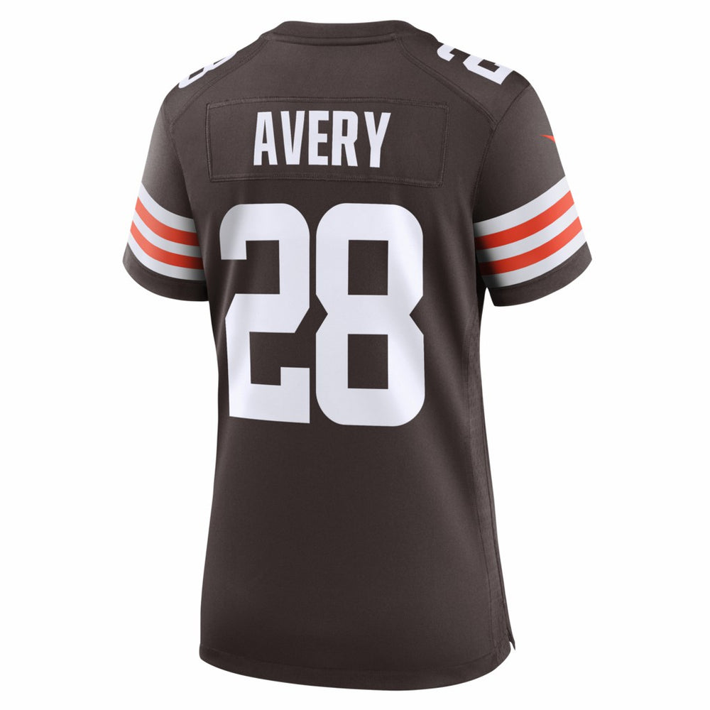 Tre Avery Cleveland Browns Women's Team Game Jersey Brown - Nike