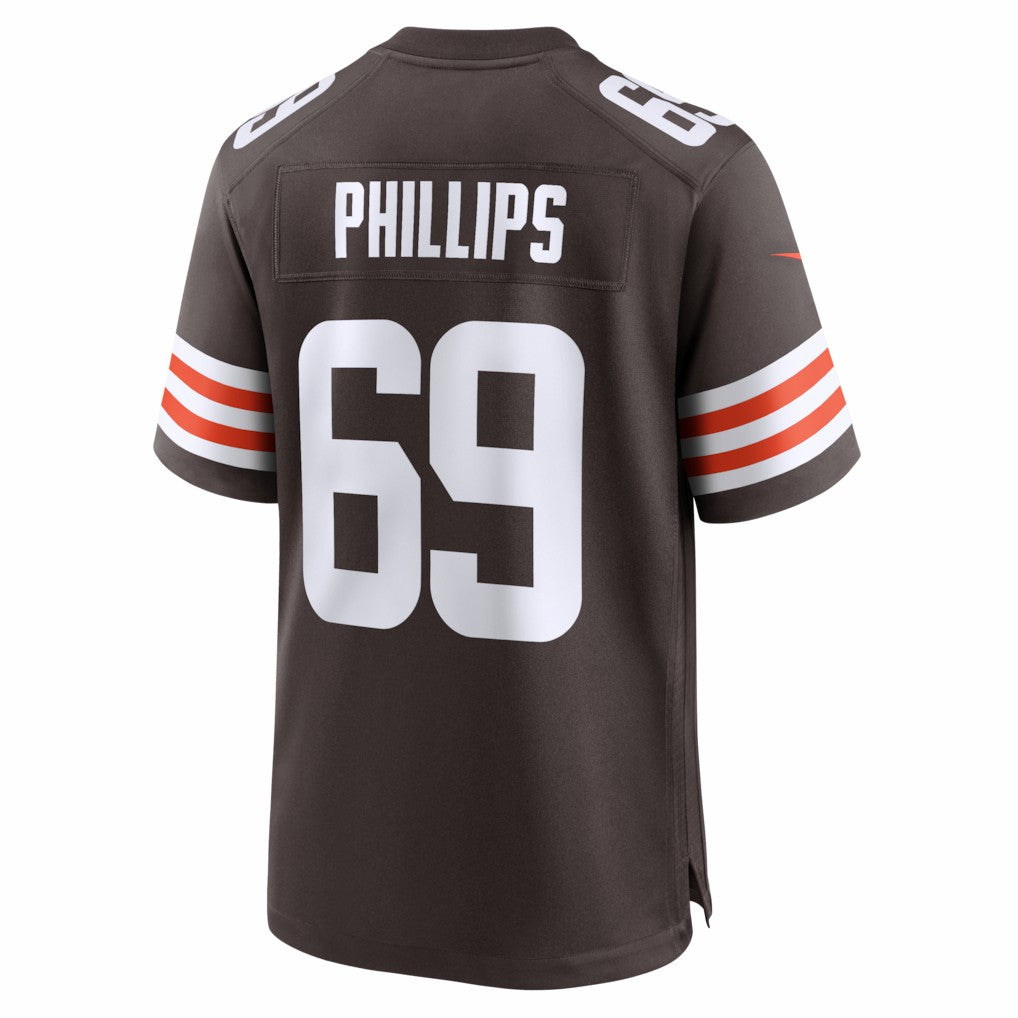 Tyre Phillips Cleveland Browns Team Game Jersey Brown - Nike