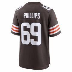 Tyre Phillips Cleveland Browns Team Game Jersey Brown - Nike