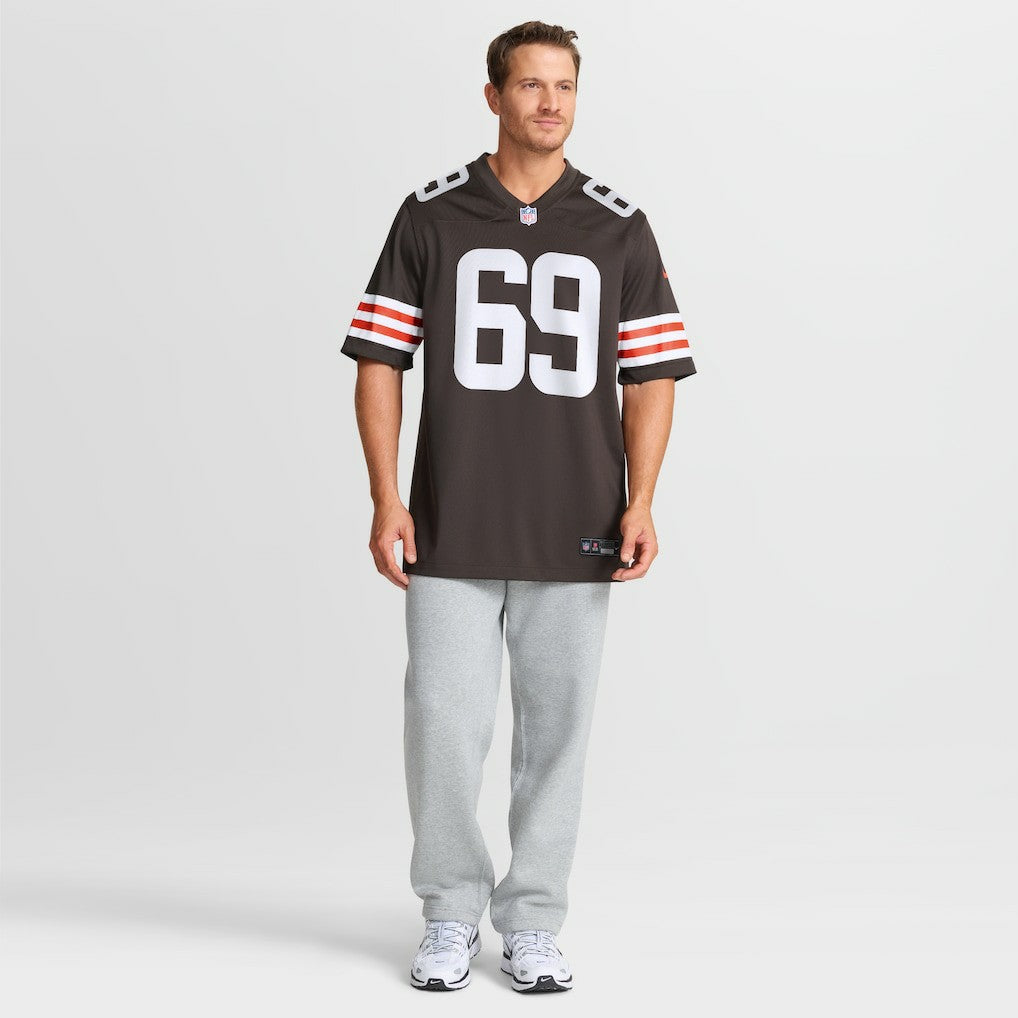 Tyre Phillips Cleveland Browns Team Game Jersey Brown - Nike