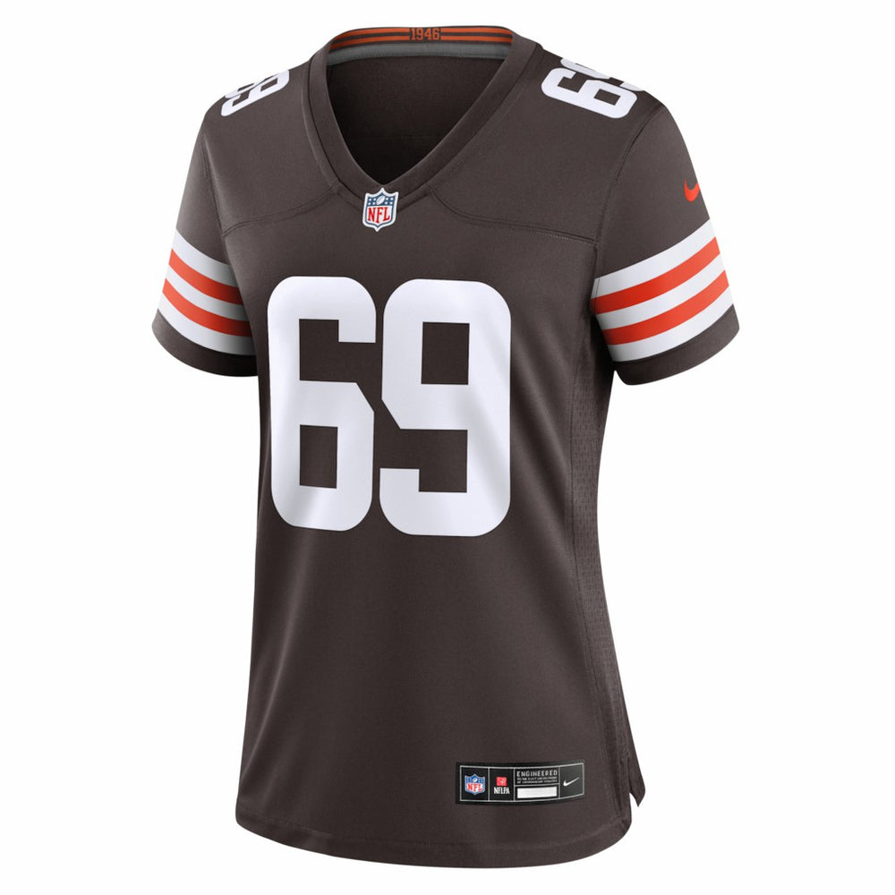 Tyre Phillips Cleveland Browns Women's Team Game Jersey Brown - Nike