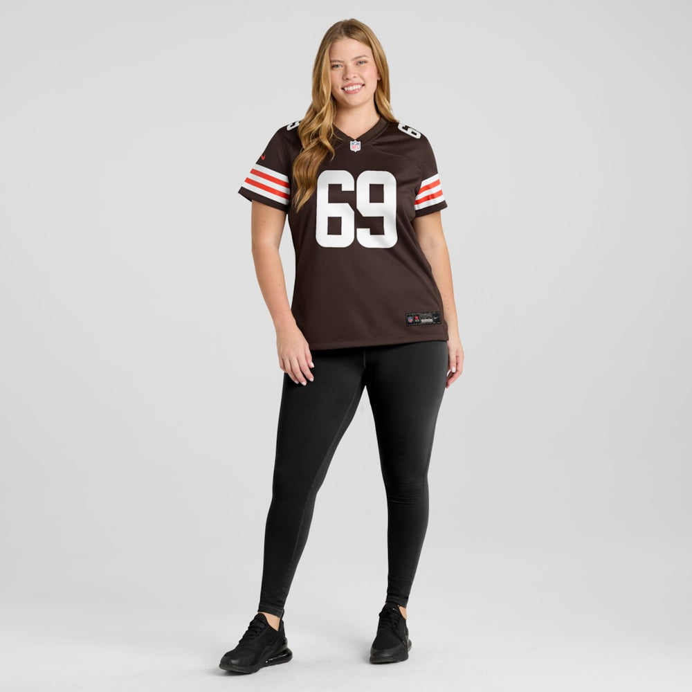 Tyre Phillips Cleveland Browns Women's Team Game Jersey Brown - Nike