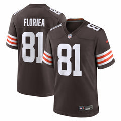 Luke Floriea Cleveland Browns Team Game Jersey Brown - Nike