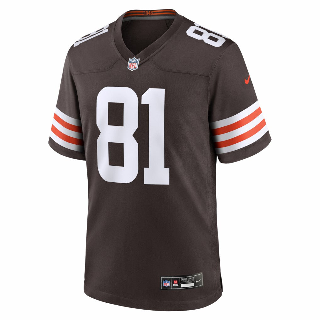 Luke Floriea Cleveland Browns Team Game Jersey Brown - Nike
