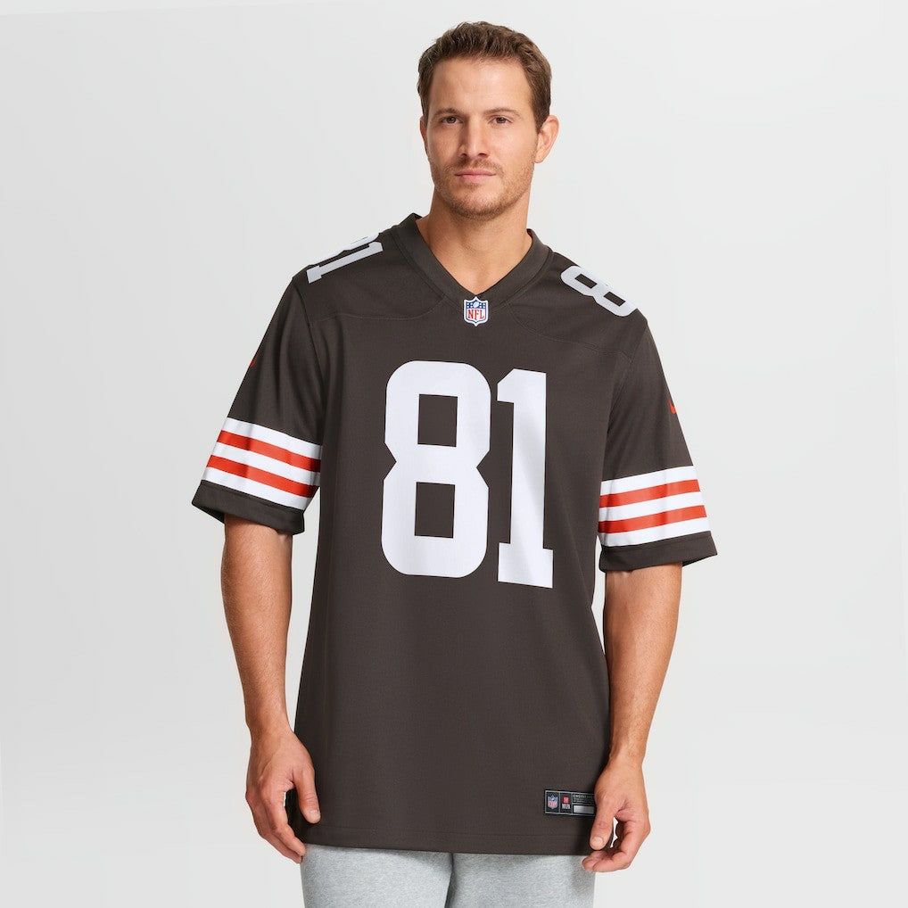 Luke Floriea Cleveland Browns Team Game Jersey Brown - Nike