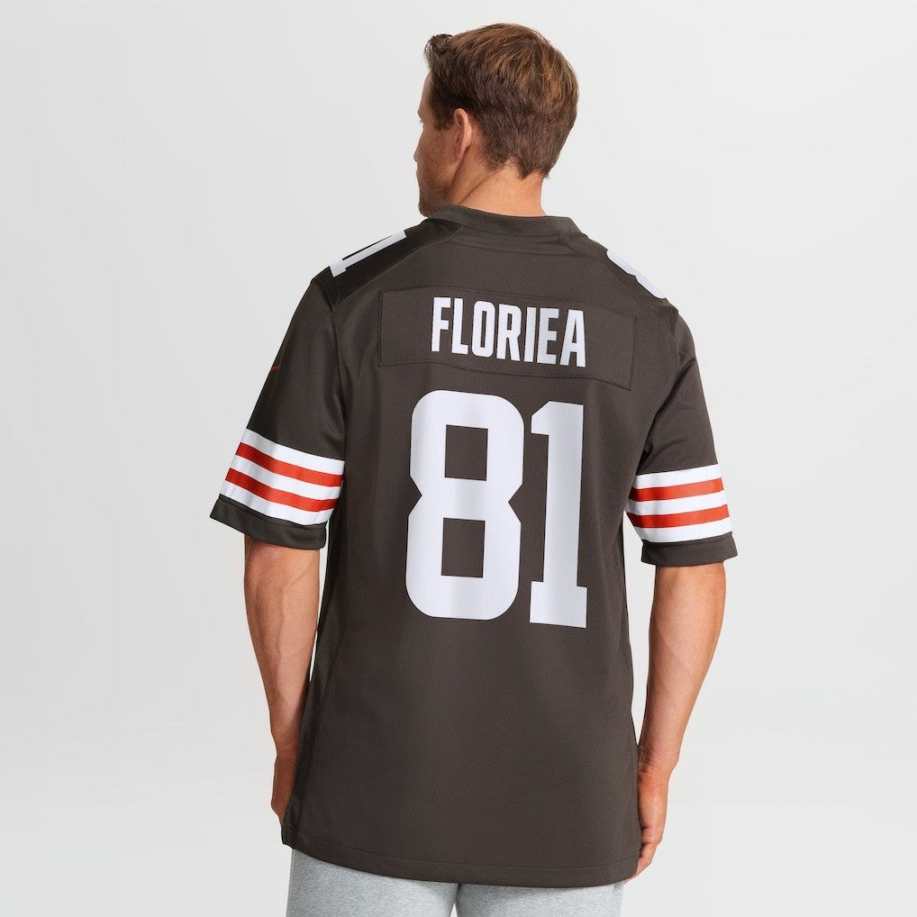 Luke Floriea Cleveland Browns Team Game Jersey Brown - Nike