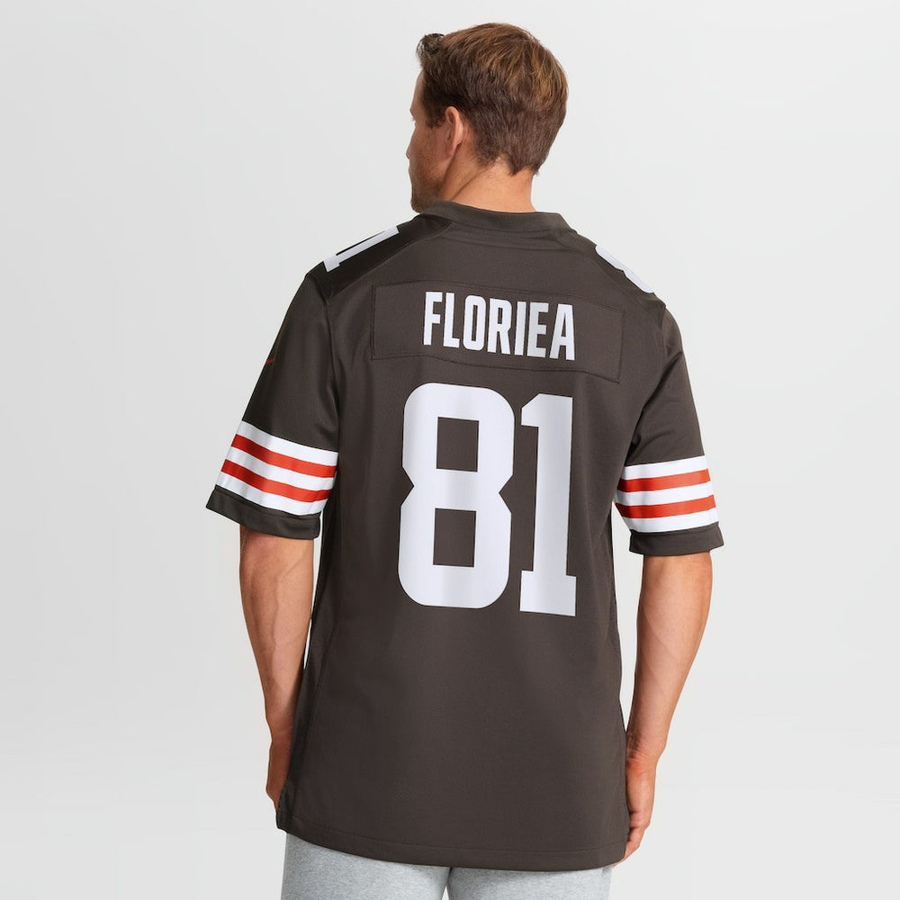 Luke Floriea Cleveland Browns Team Game Jersey Brown - Nike