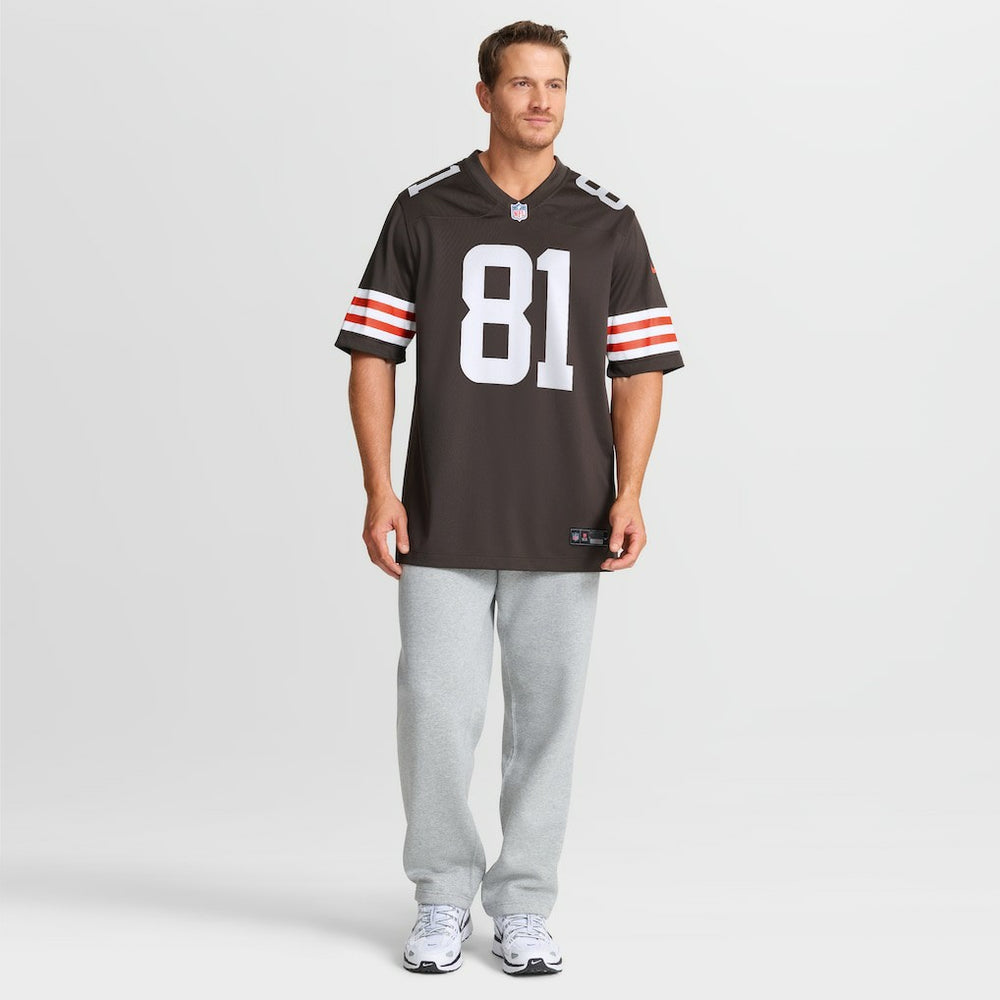 Luke Floriea Cleveland Browns Team Game Jersey Brown - Nike