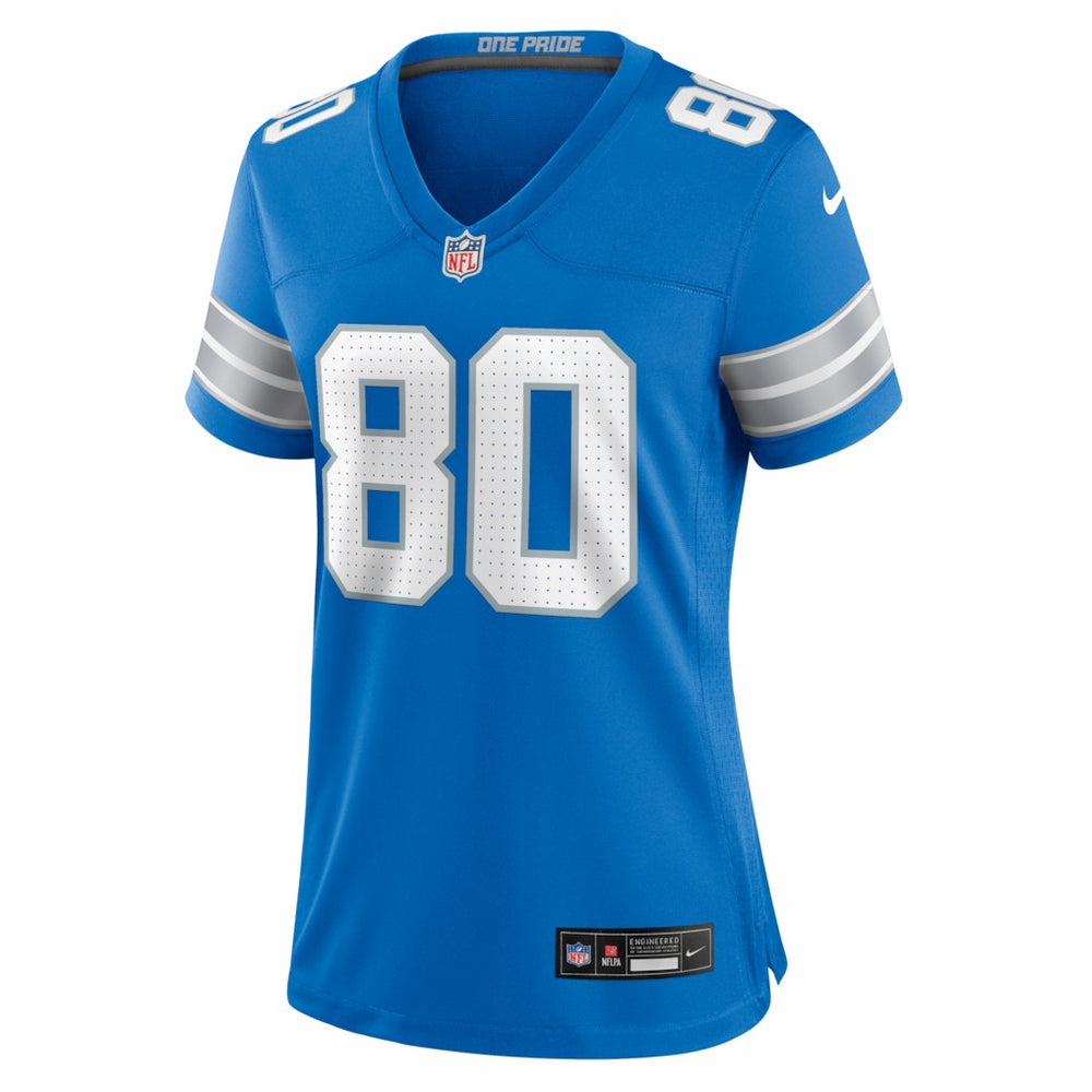 Malik Cunningham Detroit Lions Women's Team Game Jersey Blue - Nike