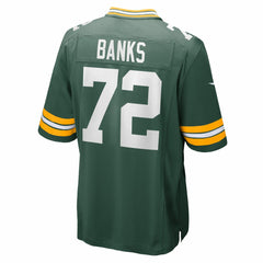 Brant Banks Green Bay Packers Team Game Jersey Green - Nike