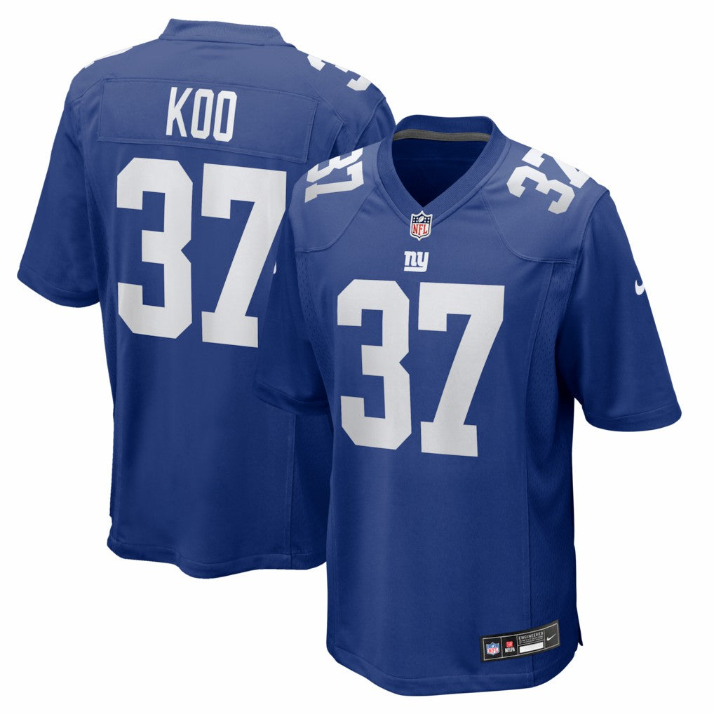 Younghoe Koo New York Giants Team Game Jersey Royal - Nike