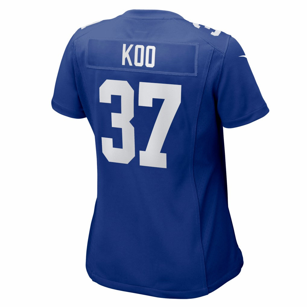 Younghoe Koo New York Giants Women's Team Game Jersey Royal - Nike