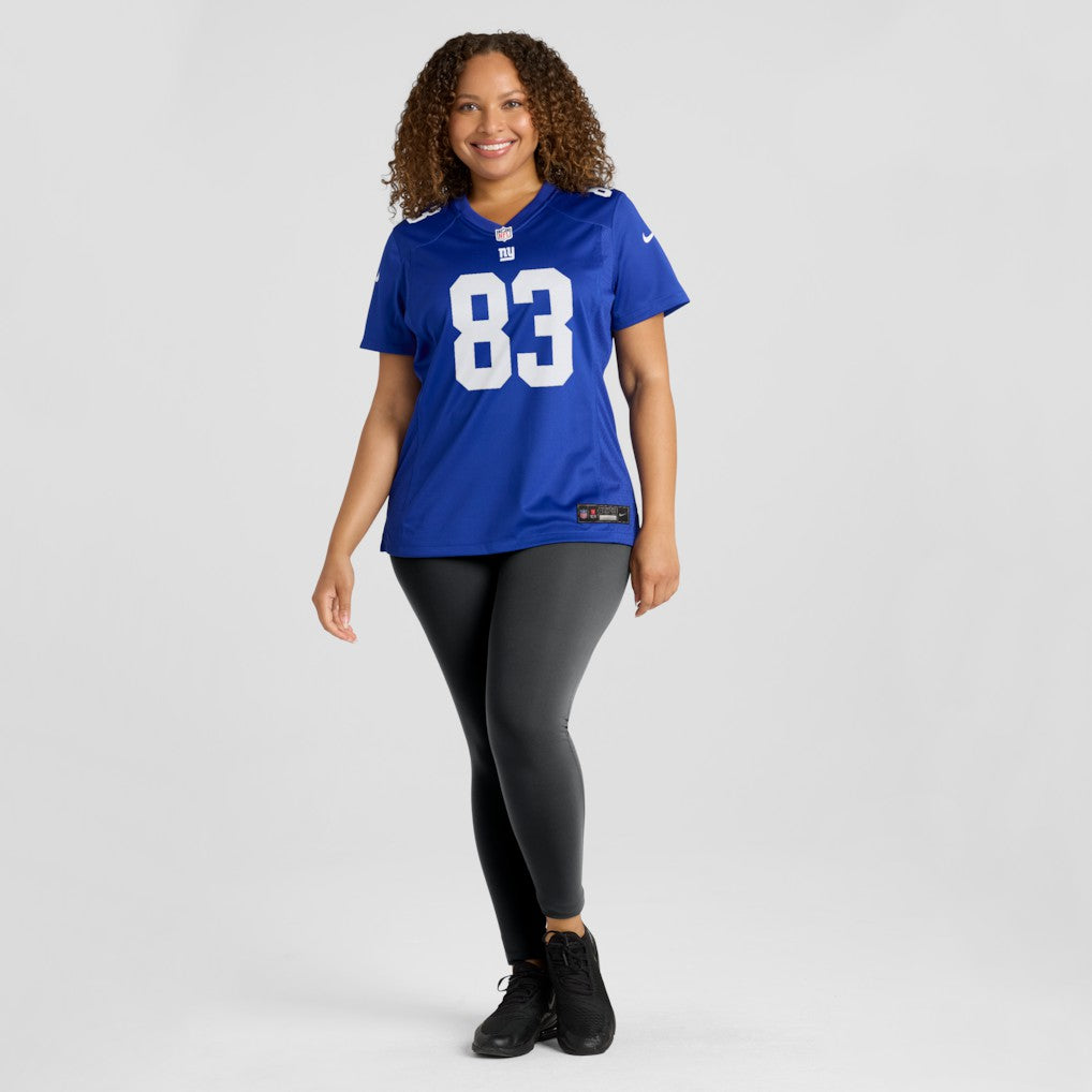 Dalen Cambre New York Giants Women's Team Game Jersey Royal - Nike