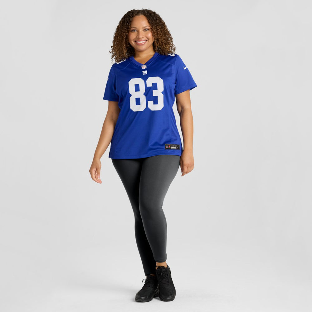 Dalen Cambre New York Giants Women's Team Game Jersey Royal - Nike