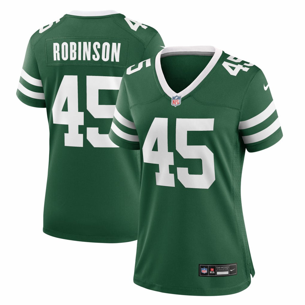 Mark Robinson New York Jets Women's Team Game Jersey Legacy Green - Nike