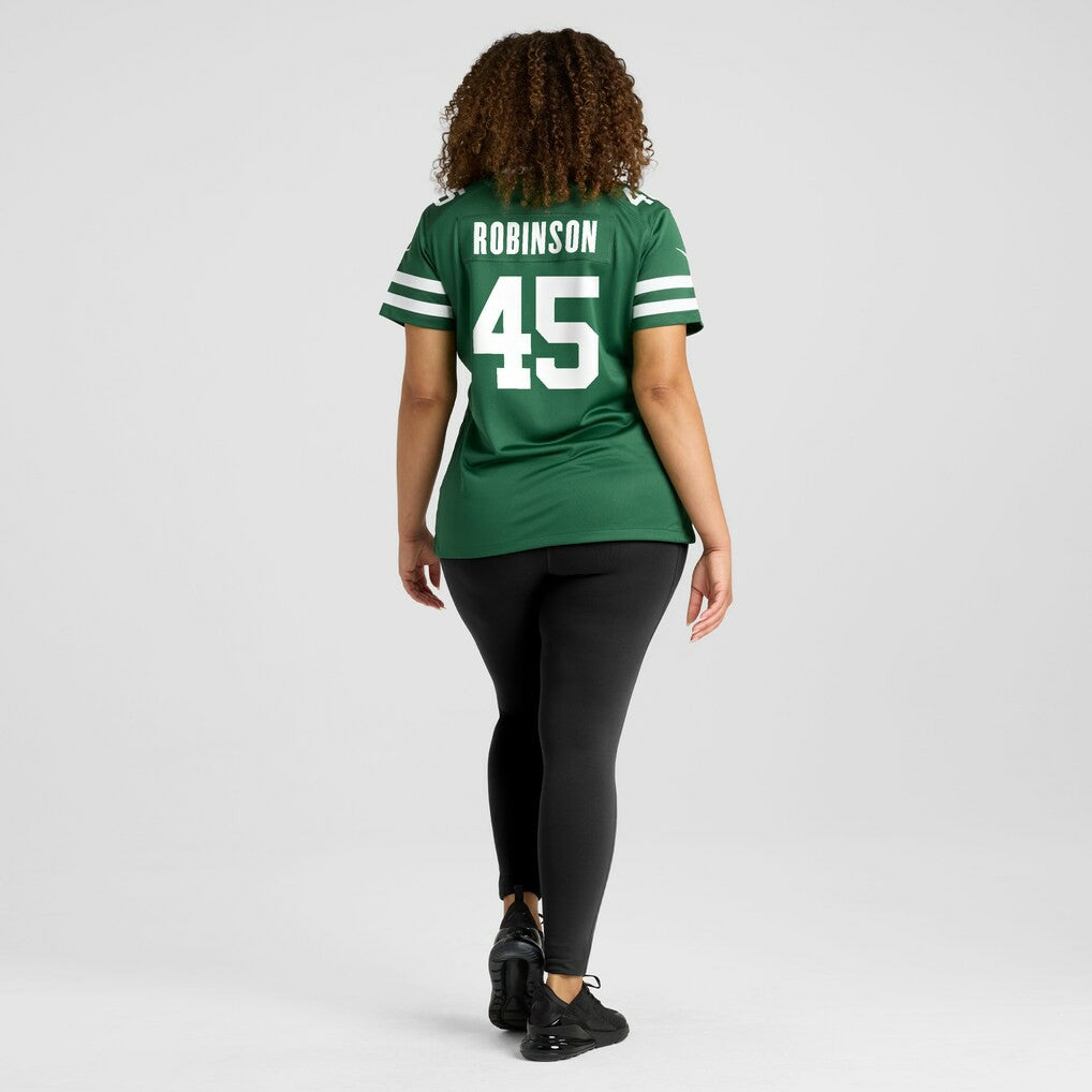 Mark Robinson New York Jets Women's Team Game Jersey - Legacy Green | NFL Jerseys
