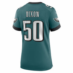 Lance Dixon Philadelphia Eagles Women's Team Game Jersey Midnight Green - Nike