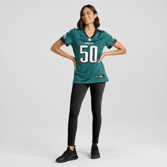 Lance Dixon Philadelphia Eagles Women's Team Game Jersey Midnight Green - Nike