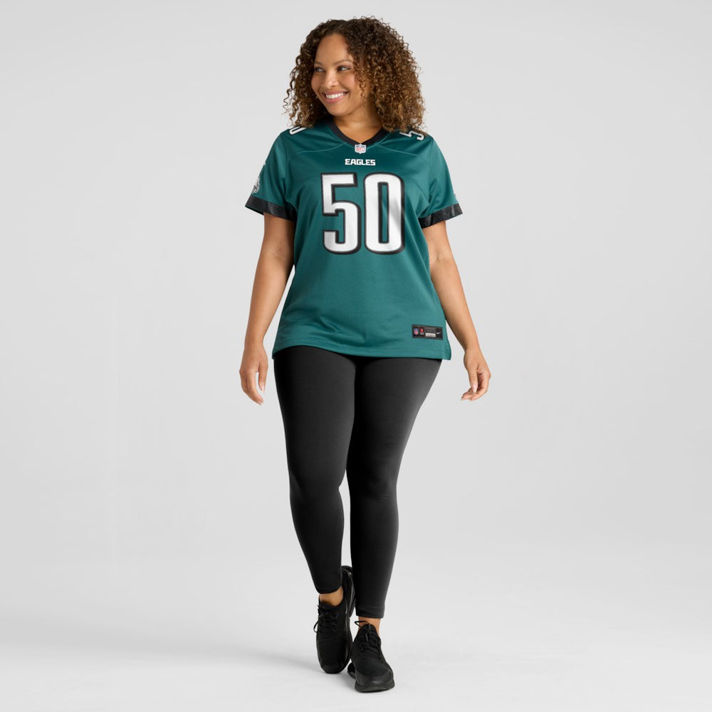 Lance Dixon Philadelphia Eagles Women's Team Game Jersey Midnight Green - Nike