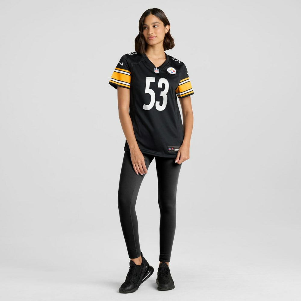 JaWhaun Bentley Pittsburgh Steelers Women's Team Game Jersey Black - Nike